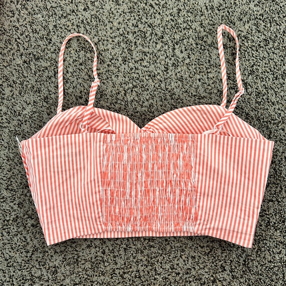 Love, Bonito Cotton tiers skirt with matching cropped top - Picture 3 of 7